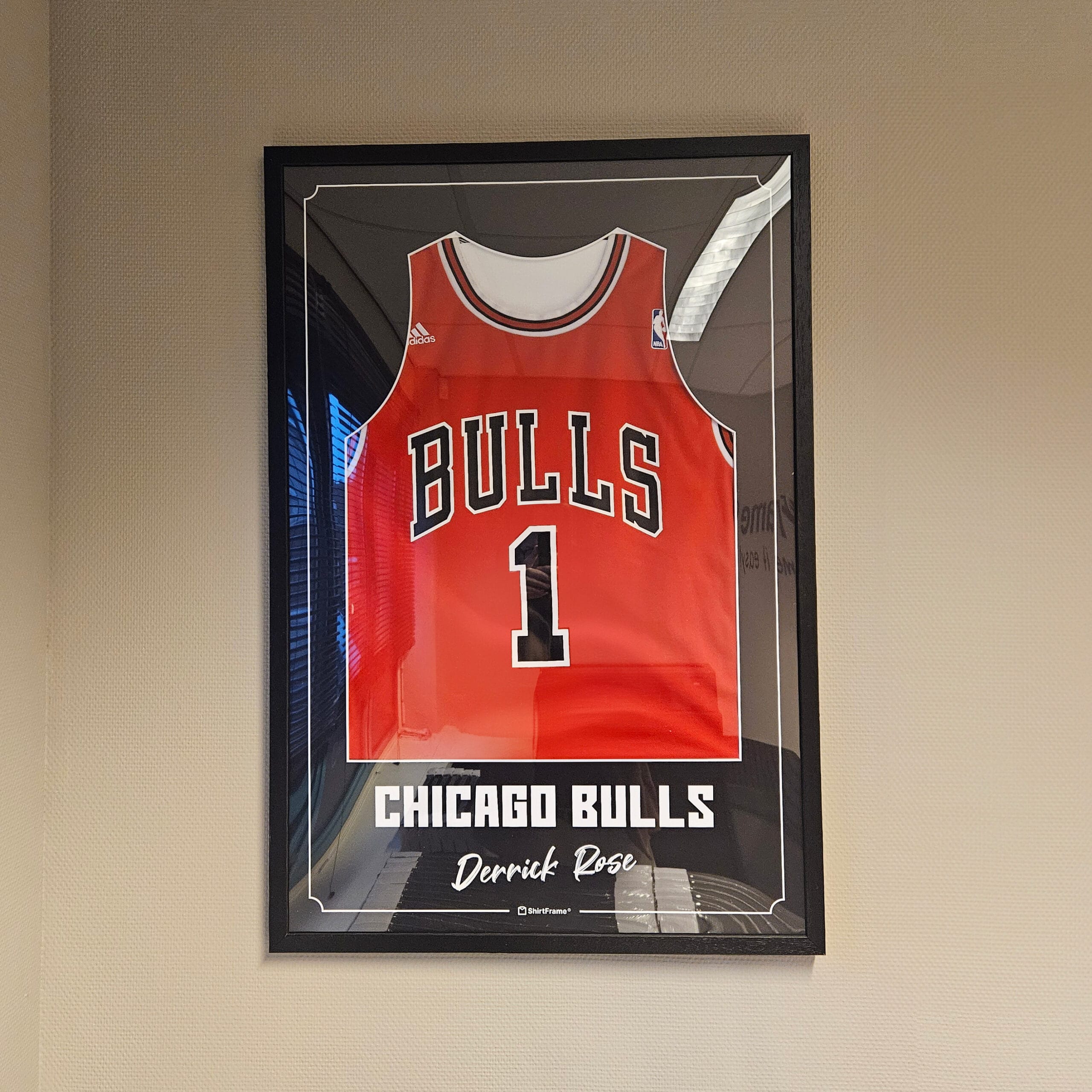 Incorniciare una maglia da basket